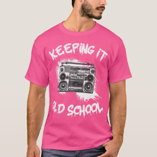 s保It旧学校ヴィンテージボックス80Sヒップホップ Tシャツ