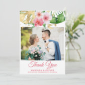 s写真結婚トロピカルパームズフローラ招待状 招待状 (スタンド正面)