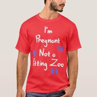 's妊娠していない動物園のワイシャツのpregおもしろい tシャツ
