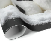 S字型雪だるまミニオン ラッピングペーパー (ロールコーナー)