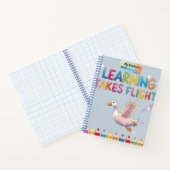 s学 Take Flight Goose Notebook - Back to Sch ノートブック (内部)
