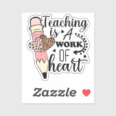 s教えはハート先生鑑賞作品 シール (シート)