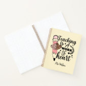 s教えはハート先生鑑賞作品 ノートブック (内部)