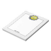 s教えは私の超大国イエローブルーヒーロー先生 ノートパッド (回転)