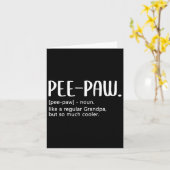 S男性へファーザデイレギュラーグランドパピーポー カード (黄色い花)