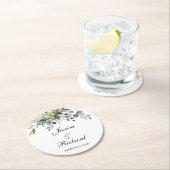 s紙結婚プレートラウンド紙コースター ラウンドペーパーコースター (インサイチュ)