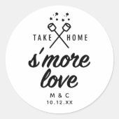 S'素朴more結婚式の引き出物ラウンドクラシックスティ ラウンドシール (正面)