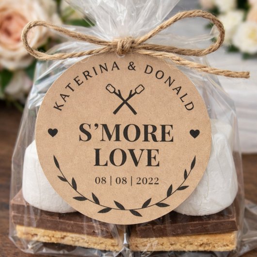 S'素朴more love's結婚 Kraft ラウンドシール