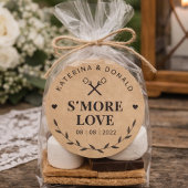 S'素朴more love's結婚 Kraft ラウンドシール