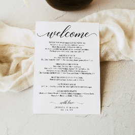 s結婚ウェルカムイテイントラリーレターホテルバッグ プログラム