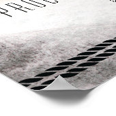 s結婚オープンバーサイン18x24水彩桃 ポスター (角)