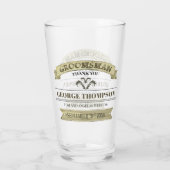 s結婚グロムスマンシンプルヴィンテージクラシックグラス タンブラーグラス (裏面)