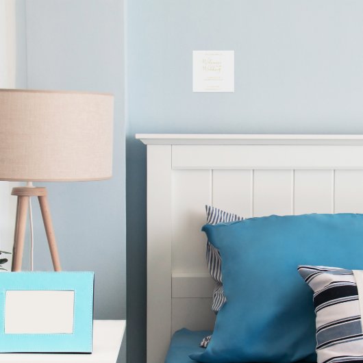 s結婚サインエレガントス実在プ金箔 箔ポスター (インサイチュ (寝室))