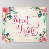 s結婚サイン – 砂漠バーサイン ポスター (正面)