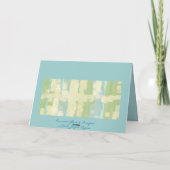 s結婚サンキューカードシャワーホステル(テンプレート) サンキューカード (裏面)