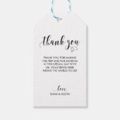 s結婚サンキューギフトラベル- Kraft ギフトタグ (正面)