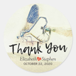 s結婚サンキューシックなトンボ交配ラブハート ラウンドシール