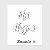 s結婚シューズデカール名Dateスクリプト シール (シート)