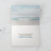 s結婚スターフィッシュオン海ビーチ カード (内部)