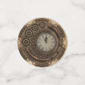 s結婚スチームパンクヴィンテージ時計産業 コンフェッティ (スモール正面)