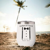 s結婚ツキシードサスペンダズボウタイ花婿介添人