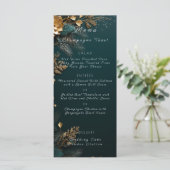 s結婚ハンターグリーンパインコーン松の枝金ゴールド メニュー (スタンド正面)