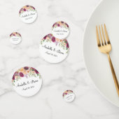 s結婚フローラブルゴーニュバラカスタム水彩 コンフェッティ (グループ)