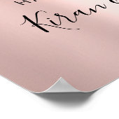 s結婚ブライダルウェルカムバラドレ王室のススウィート16th ポスター (角)