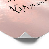 s結婚ブライダルウェルカムバラドレ王室のススウィート16th ポスター (角)