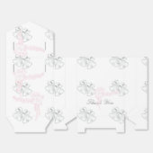 s結婚ベルズピンクフローラホワイトありがとう フェイバーボックス (見開き)