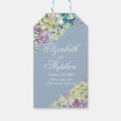 s結婚感謝ギフトラベル水色の多肉植物 ギフトタグ (正面)