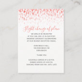 s結婚詳細コーラルカスケードアートエンクロージャカード エンクロージャーカード (裏面)