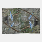 s聞 Blue Jays with verse from Isaiah キッチンタオル (横)