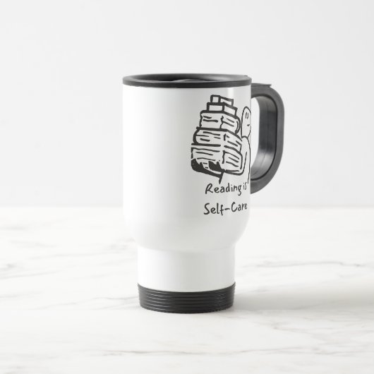 s読は自己の本の気に愛者のタンブラー トラベルマグ (正面右)