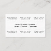 s転がスカイウェーブカウサンセットビジネスカード 名刺 (裏面)