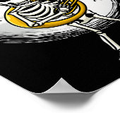 s遊スーシャフォントゥバ楽器ハロウィンバンド ポスター (角)