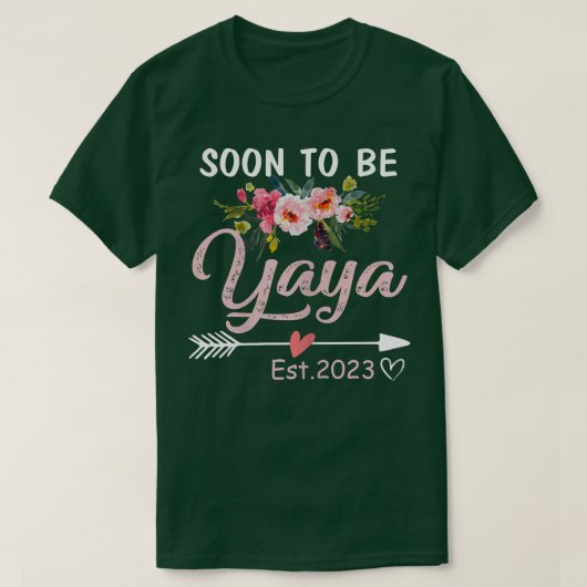 S間もなくYaya 2023母の日に初めてYay Tシャツ (デザイン正面)