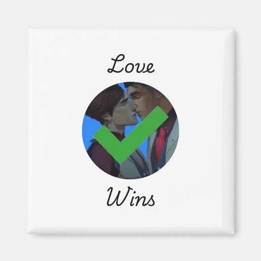 S1ジェイビクの愛が勝利 マグネット (正面)