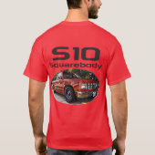 S10スクエアボディTシャツ Tシャツ (裏面)