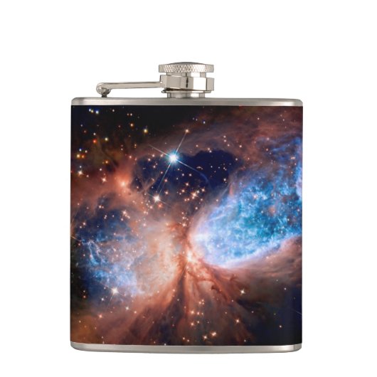 S106星形成領域 – NASAハッブル宇宙写真 フラスク (正面)