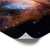 S106星形成領域 – NASAハッブル宇宙写真 ポスター (角)