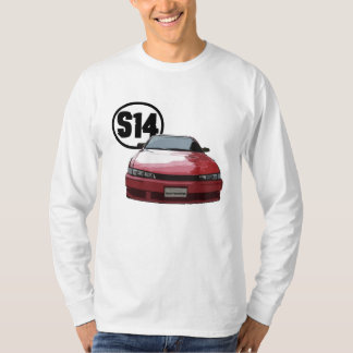 S14前部長袖のワイシャツ Tシャツ