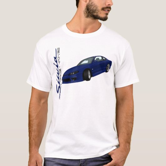 S15シルビアドリフトカー Tシャツ (正面)