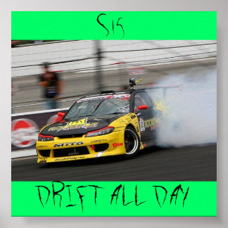 S15、一日中ドリフト ポスター