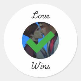 S1 Jayvik Love Winsステッカー ラウンドシール