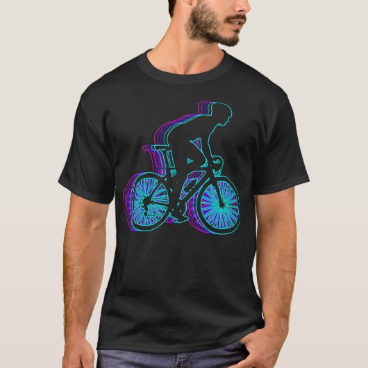 S2サイクリングサイクルサイクリスト自転車サイクリング(24) Tシャツ (正面)