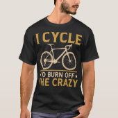 S2サイクリングサイクルサイクリスト自転車サイクリング(50) Tシャツ (正面)