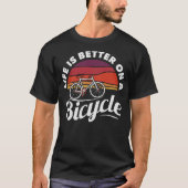S2サイクリングサイクルサイクリスト自転車サイクリング(5) Tシャツ (正面)