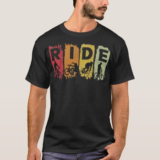 S2サイクリングサイクルサイクリスト自転車サイクリング(61) Tシャツ (正面)