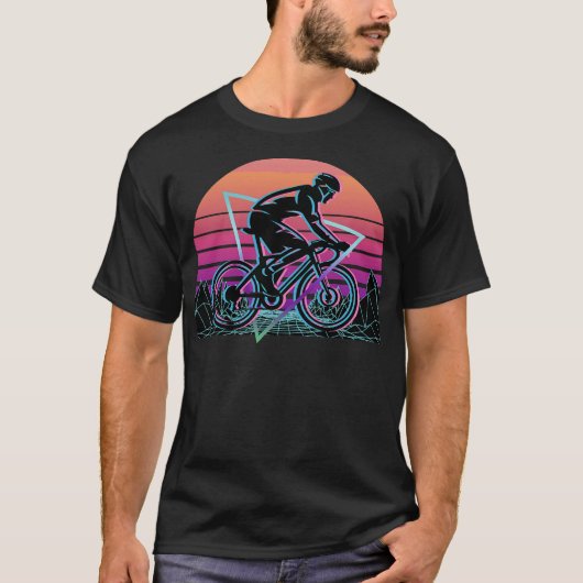 S2サイクリングサイクルサイクリスト自転車サイクリング(63) Tシャツ (正面)